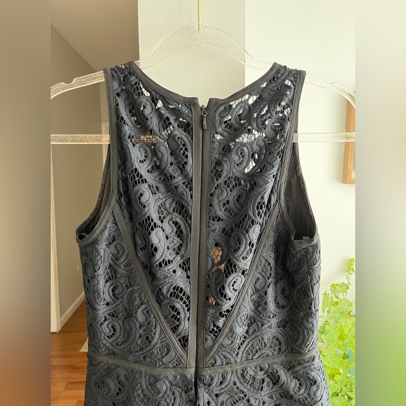 BCBGMaxAzria Black Lace Mini Dress - Picture 6 of 7